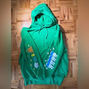 Japanese Brand Candy Stripper Officially Licensed Dick Bruna Miffy Hoodie Green